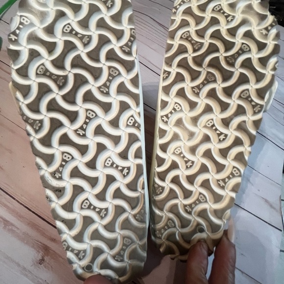 Birkenstock Arizona EVA White Sandals Sz 39 L8 Women Pool Beach Sandals - Picture 11 of 11